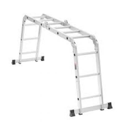 Multifunctional folding ladder