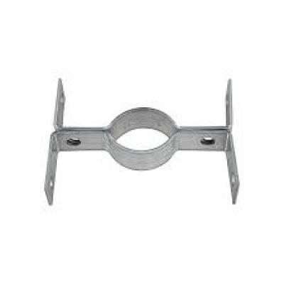 DOUBLE-SIDED GALVANIZED SHEET METAL BRACKET FOR POLE
